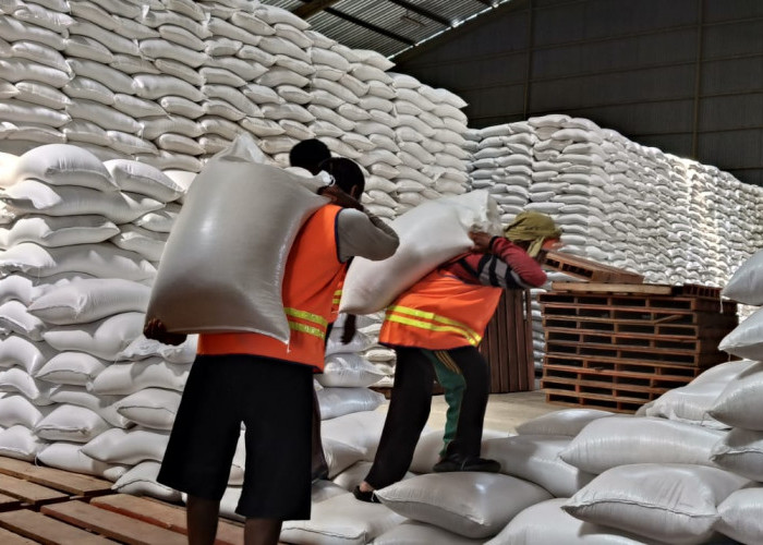 Stok Melimpah, Sragen Jadi Penyumbang Beras se Solo Raya di Gudang Bulog