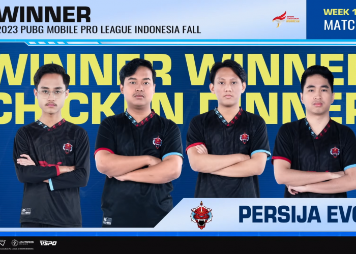 Pucuk Dingin! Persija Evos Esports Jadi Jawara Minggu Pertama PMPL Indonesia Fall 2023