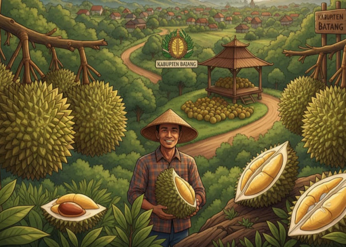 Sudah Musim Durian, Ini Rekomendasi Disparperta Batang