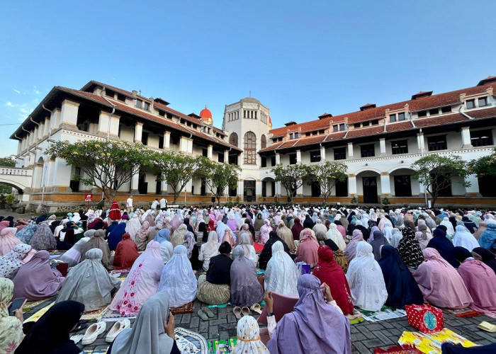 KAI Wisata Kembali Gelar Salat Idulfitri di Lawang Sewu, Targetkan Ribuan Jamaah