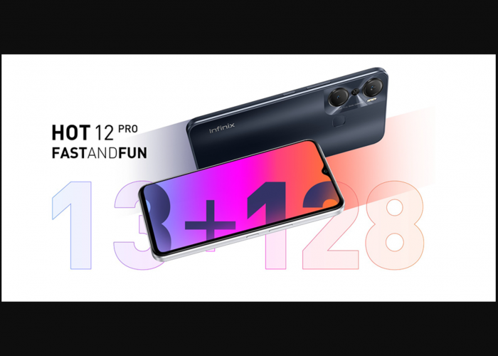 Hp Infinix Hot 12 Pro yang Dibekali 50 MP AI Dual Kamera dan Punya Fitur NFC, Kini Harganya Cuma R1 Jutaan 