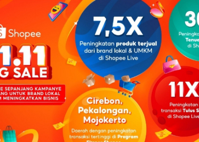 Shopee Dukung Brand Lokal Melalui Kampanye 11.11