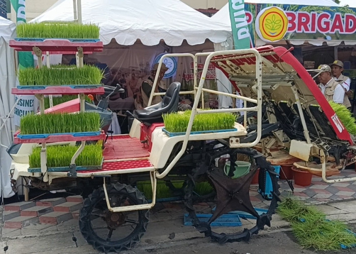 Berbagai Teknologi Pertanian Dipamerkan di Grobogan Agro Expo: Mesin Penanam Padi hingga Pompa Panel Surya