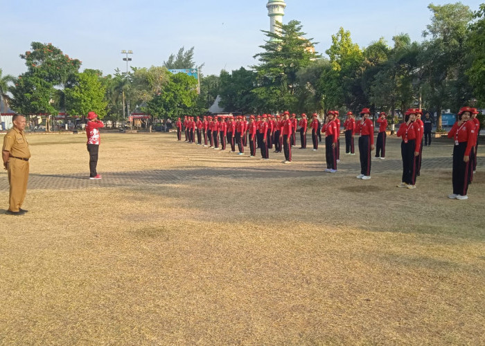 Gen Z Kendal Bersiap di Barisan Depan HUT RI, 70 Capaskibraka Jalani Latihan Intensif
