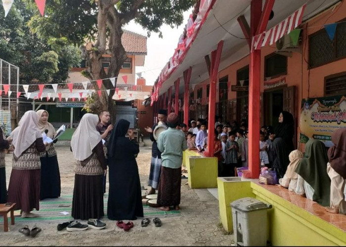 Teladani Akhlak Nabi Sejak Dini, SDN Panggung 6 Tegal Gelar Peringatan Maulid Penuh Makna