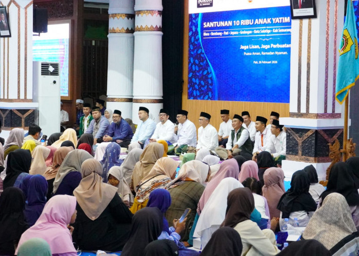 300 Mualaf dan Yatim Piatu Dapat Kejutan Baznas, Terima Santunan dan Bingkisan Ramadan 