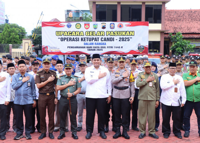 Genderang Operasi Ketupat 2025 Ditabuh, Kerahkan Ratusan Pengamanan Gabungan