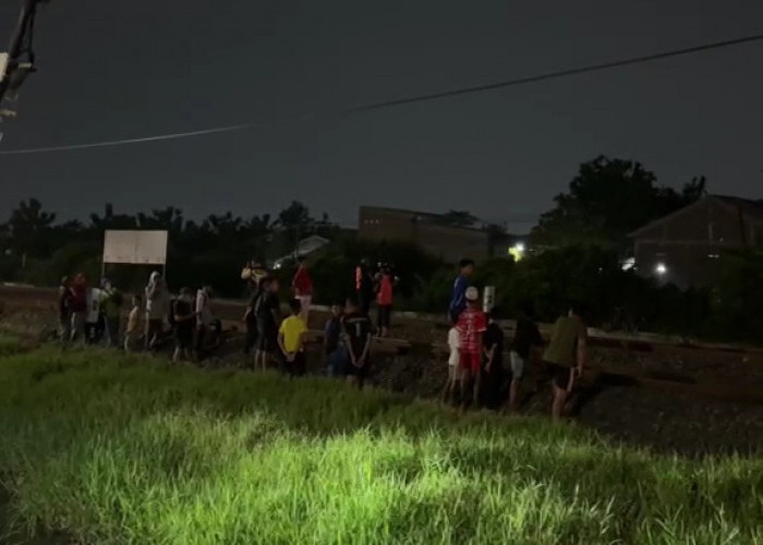 Seorang Warga Tertemper KA Kenlimas Cargo di Jalur Semarang Tawang-Alastua, Perjalanan Sempat Dihentikan