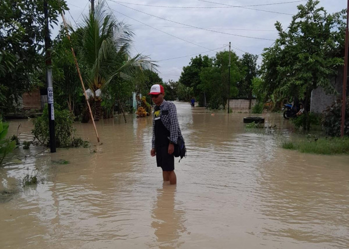 Intensitas Hujan Tinggi sebabkan Tanggul Jebol Berdampak Banjir 