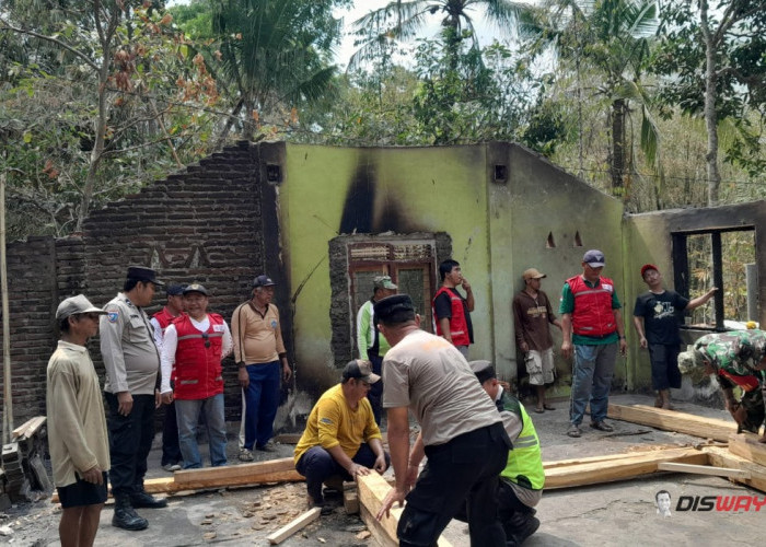 Ditinggal Kerja, Api Bakar Rumah Warga Kebumen hingga Ternak Ikut Hangus