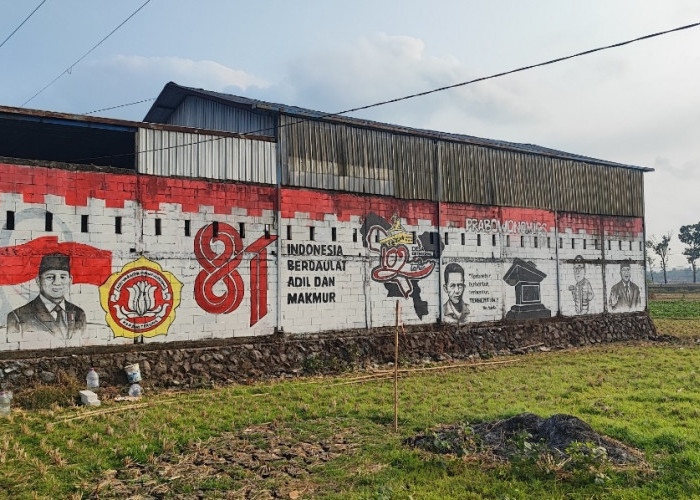 Mural Karang Taruna Grenggeng, Kritik Anak Muda Lewat Gambar dan Sejarah