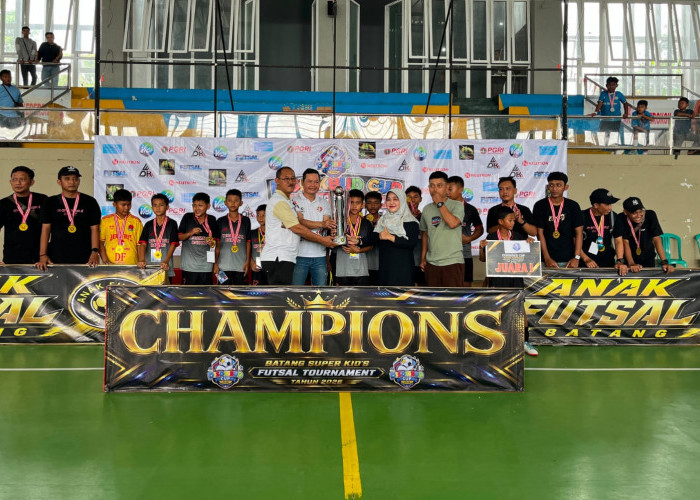 Batang “Ngegas” Futsal Usia SD lewat Disdikbud Cup, Pemenangnya dari Kecamatan Ini