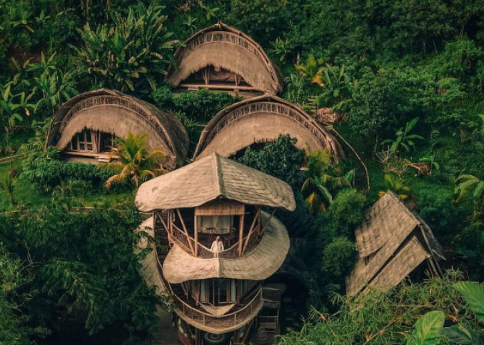 Aura House Bali, Tempat Penginapan Unik dan Indah dengan Harga Terjangkau 
