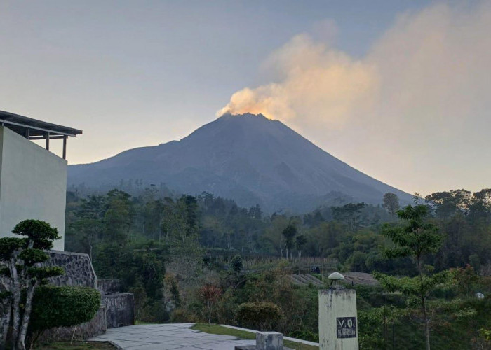 Aktivitas Gunung Merapi Berpotensi Berbahaya, BPPTKG : Lima Kali Guguran Lava