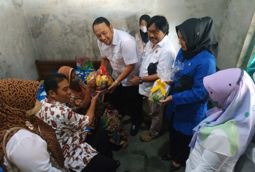 750 Lansia di Kota Tegal Kembali Dapat Bantuan Makanan 