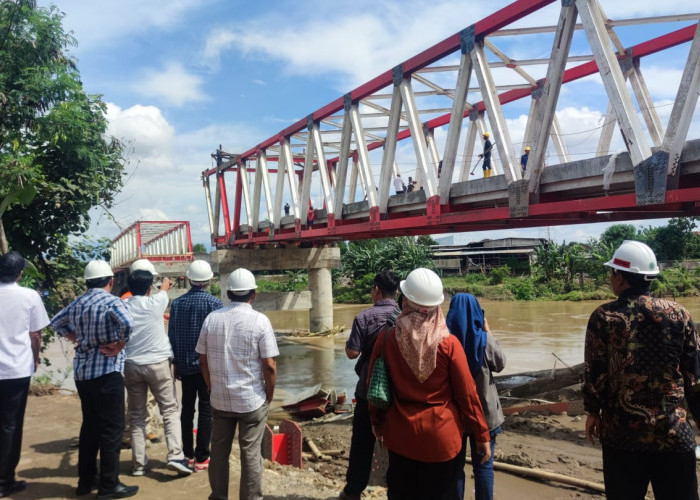 Komisi 3 DPRD Sragen Desak Penyelesaian Proyek Jembatan Butuh Dikebut