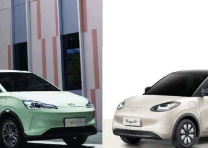 Mobil Listrik City Car dengan  Harga Terjangkau, Coba Bandingkan Binguo EV dengan Neta V 