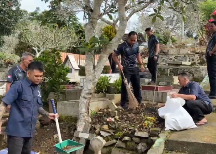 Napi Kasus Pelindungan Anak Rutan Salatiga Dipercaya Bersih-bersih Makam Sehari Jelang Puasa