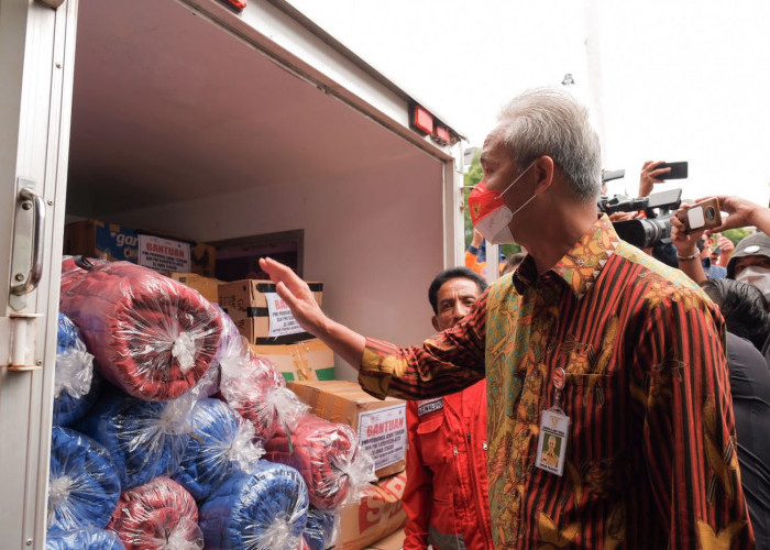 Bantuan Gempa Cianjur Senilai Rp 1,87Miliar Dikirim, Ganjar; Relawannya Harus Solid, Jangan Ngrepoti