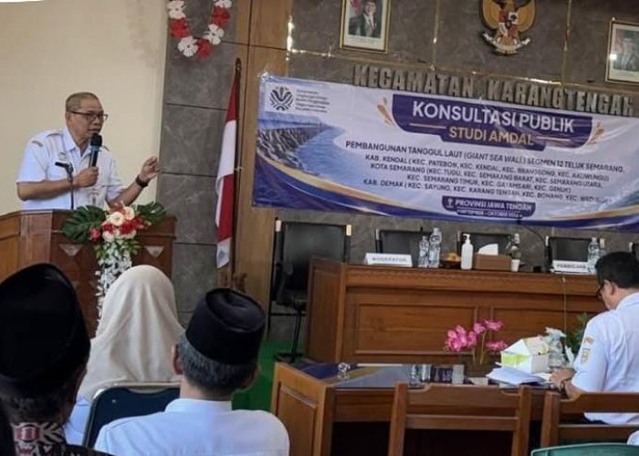 Giant Sea Wall Masuk Tahap Konsultasi AMDAL, DLH Demak Soroti Dampak Lingkungan
