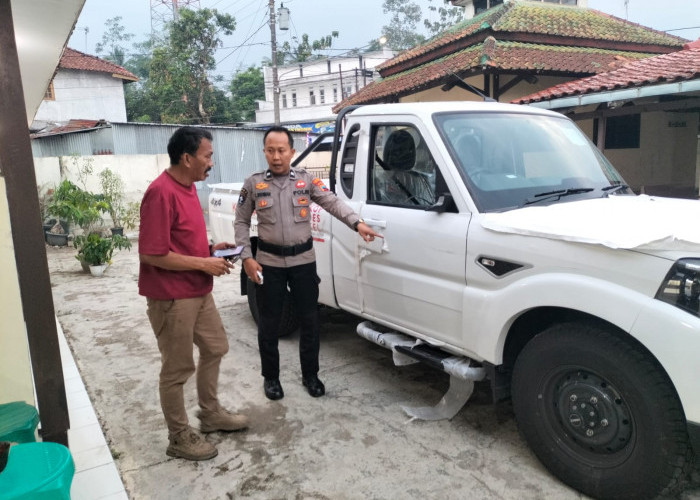 Pikap Kopdes Merah Putih Tabrak Motor di Jalur Dieng Batang, Pemuda 24 Tahun Luka