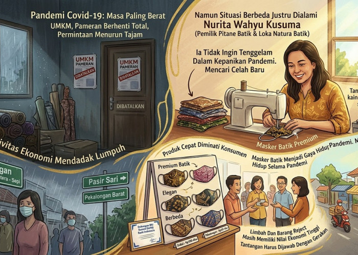 Plot Twist Kain Batik Reject UMKM Pekalongan, Barang Sisa Malah Tembus Pasar Dubai