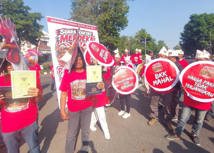Pakan Ternak Mahal, Kelompok Peternak Solo Raya Gelar Demo 
