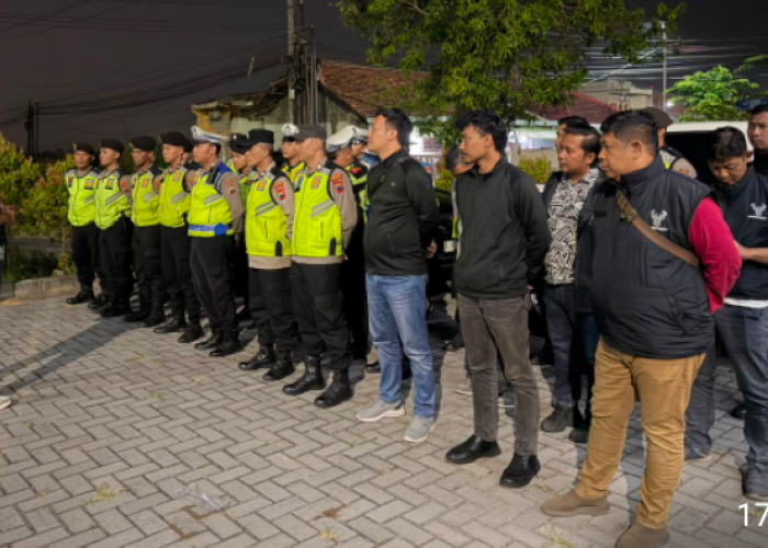 Antisipasi Pergerakan Massa Pengesahan Warga PSHT Cabang Kraton Surakarta, Polres Boyolali Kerahkan Personel 