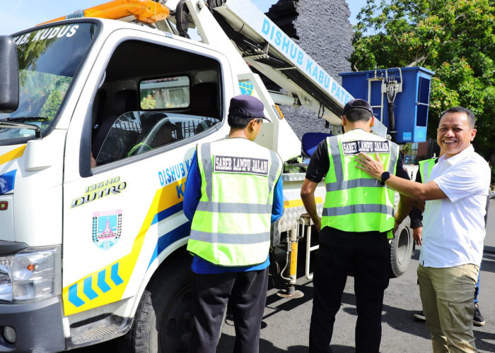 Saber Lampu Jalan Kudus Siaga, Siap Tindaklanjuti Aduan Warga