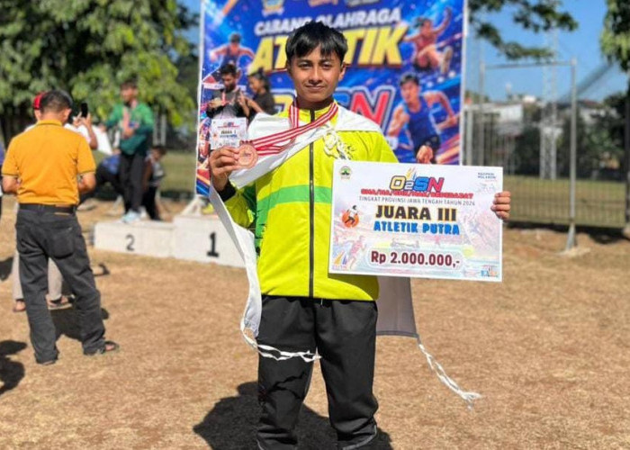 Tampil Gemilang di O2SN Jawa Tengah 2026, Atlet MAN 1 Kebumen Persembahkan Tiga Medali