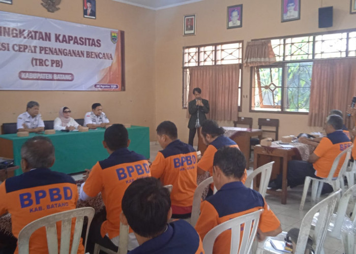 Pelatihan TRC di Batang Jadi Ajang Curhat, Kasi Trantib Beber Butuh Chainsaw hingga Senter