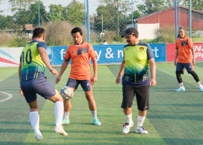 Semarak Final FIFA World Cup 2026 Bupati Pemalang dan Jajarannya Bertanding Mini Soccer