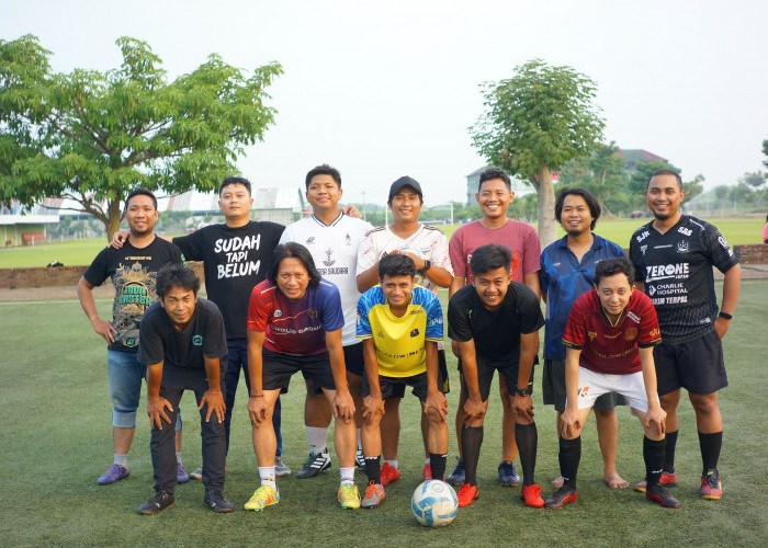 Kemeriahan Fun Game Skuad PWI Pati di Tengah Demam Piala Dunia 2026