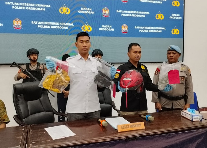 Polres Grobogan Berhasil Ringkus Pelaku Pencurian di SDN 2 Penawangan, Ini Motifnya