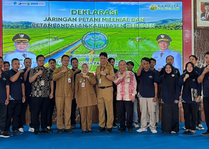 Bupati Kebumen Luncurkan Gempita Pangan, Ajak Generasi Muda Jadi Petani Modern Berbasis Teknologi