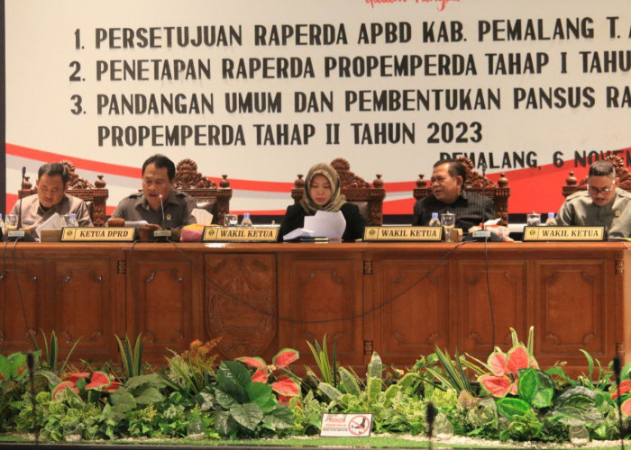 Fraksi di DPRD Kabupaten Pemalang Setujui Raperda Tentang APBD 2024