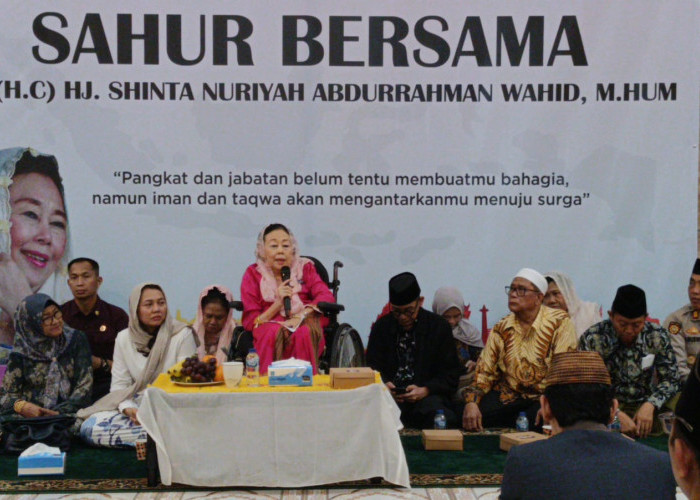 Sahur Bersama Sinta Nuriyah Wahid di Batang, Istri Gusdur Ajari Tujuan Puasa hingga Pluralisme