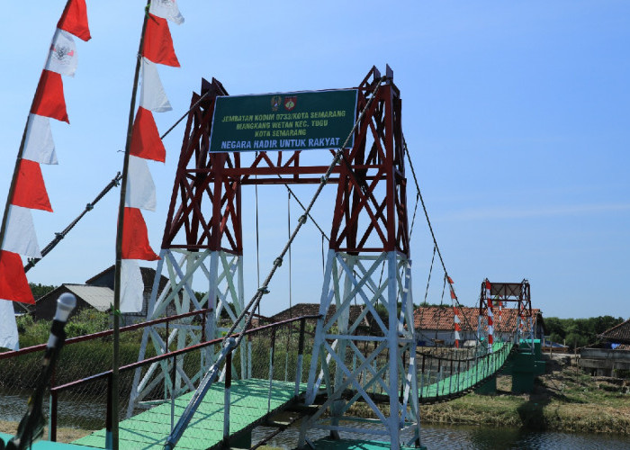Dari Gethek ke Jembatan Permanen, Kisah Bangkitnya Warga Tambaksari Semarang Pasca Banjir Bandang