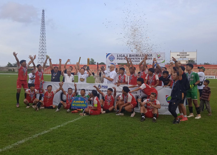 PSPM Ujungnegoro Juara Liga 1 Bhimasena Batang 2026, UMKM Ikut Panen