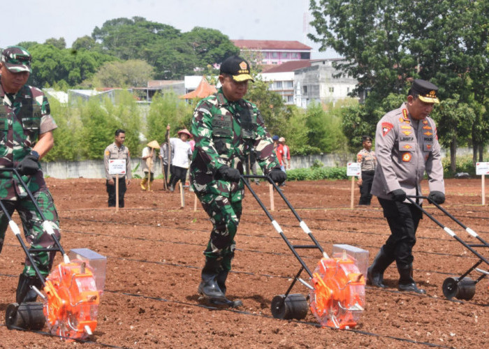 TNI-Polri Wujudkan Asta Cita Presiden RI Melalui Program Ketahanan Pangan