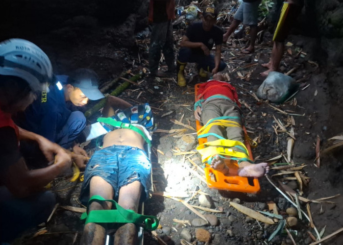 Dua Warga Kembang Arum Salatiga Terpleset ke Jurang, BPBD dan PMI Dikerahkan 