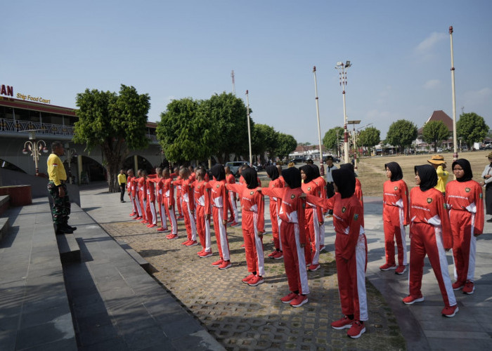 Pemusatan Latihan Paskibraka Kebumen Dimulai, 34 Calon Anggota Digembleng Fisik dan Baris-Berbaris