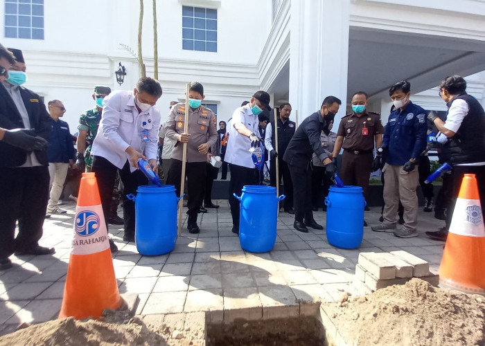 Polresta Solo Musnahkan 3,5 Kilogram Sabu, Persempit Ruang Gerak Jaringan Narkotika