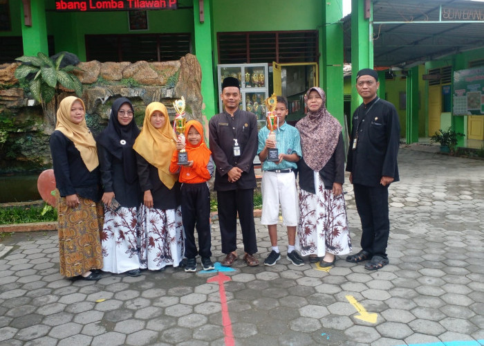Siswa SDN Bandung 1 Kota Tegal Raih 2 Piala dalam Lomba MTQ 