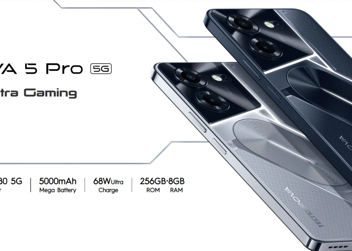 Tecno Pova 5 Pro 5G! Hp Gaming 2 Jutaan dengan Chipset Gahar, RAM Besar, dan Desain Stylish