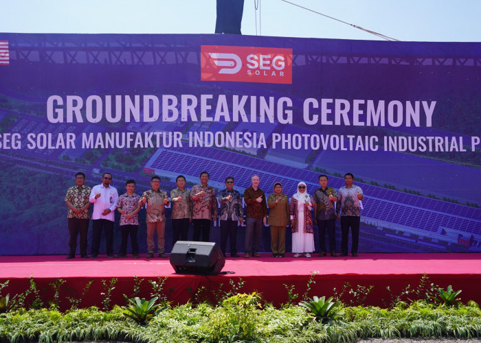 Groundbreaking di KIT Batang, Produsen PV Terbesar Asia Tenggara Investasi 7,5 Triliun