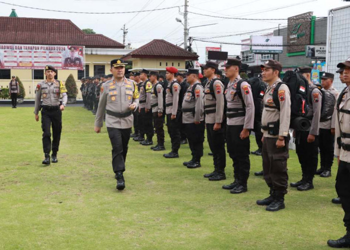 3.494 Personel Gabungan di Wonosobo Dikerahkan untuk Amankan Pilkada 2024