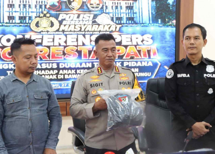 Polresta Pati Ungkap Kasus Kekerasan Seksual terhadap Anak di Pucakwangi, Tersangka Berhasil Diamankan