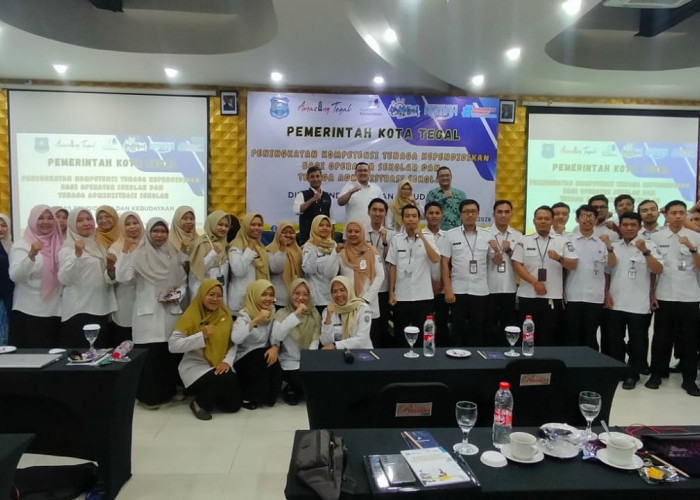 Tingkatkan Kompetensi Tenaga Administrasi di Kota Tegal, Gelar Pelatihan Pendidikan Berbasis Data
