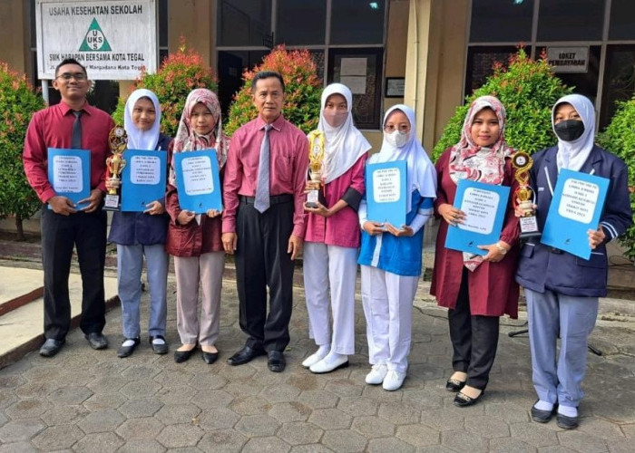 Keren! SMK Harapan Bersama Sabet Tiga Juara Jumbara PMI Kota Tegal 